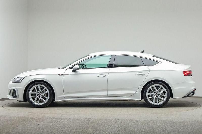 Gebraucht Audi A5 Sportback S-Line 204 PS (150 kW) 2021 Weiß Kleinwagen