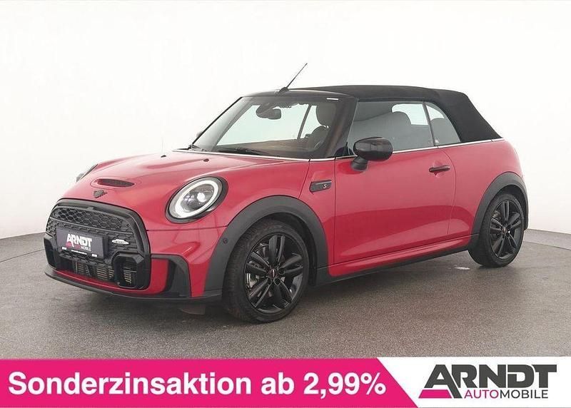 Rot Gebraucht 2023 Mini John Cooper Works Cabriolet Premium Plus Cabrio | 30.884 € (Superpreis) - Bild 1/4