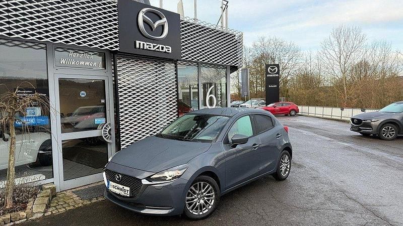 Polymetal grau metallic Gebraucht 2021 Mazda 2 Kizoku Kleinwagen | 16.290 € (Fairer Preis) - Bild 1/4