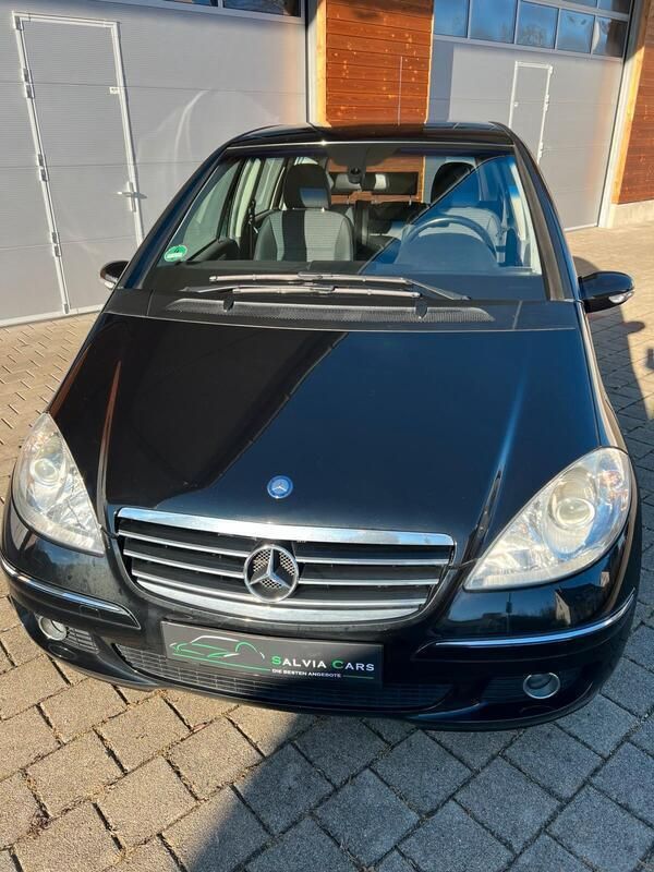 Schwarz Gebraucht 2004 Mercedes A150 Avantgarde Kleinwagen | 3.999 € (Fairer Preis) - Bild 1/4