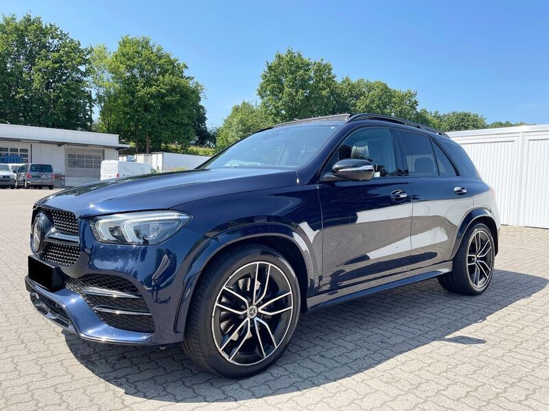 Blau Gebraucht 2020 Mercedes GLE400 AMG line SUV | 53.900 € (Fairer Preis) - Bild 1/4