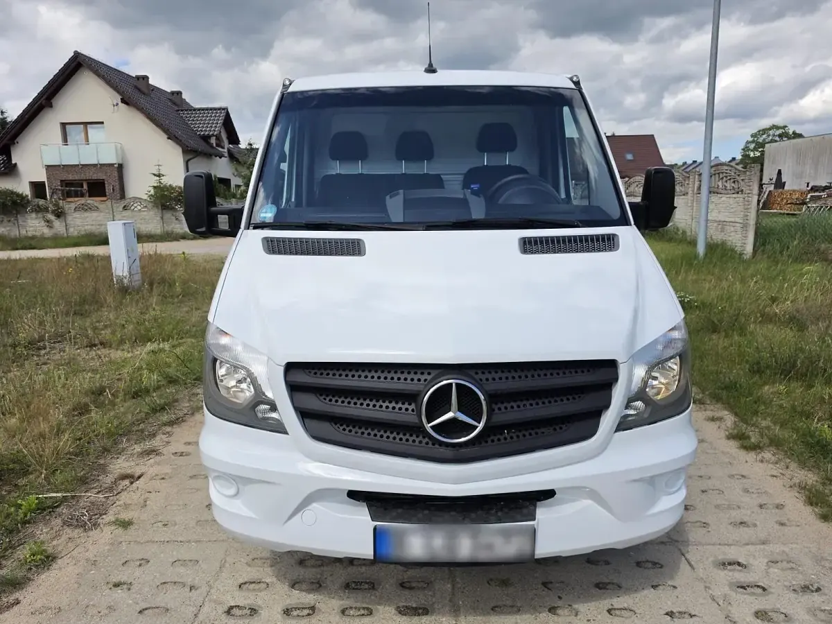 Gebraucht Mercedes Sprinter 163 PS (119 kW) 2015 Weiß Van