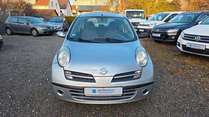 Gebraucht Nissan Micra Visia 65 PS (47 kW) 2007 Silber Kleinwagen