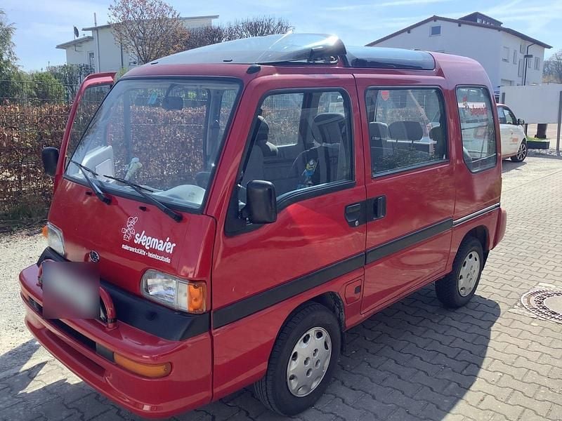 Second-hand Subaru Libero 54 CP (39 kW) 1994 Roșu Monovolum