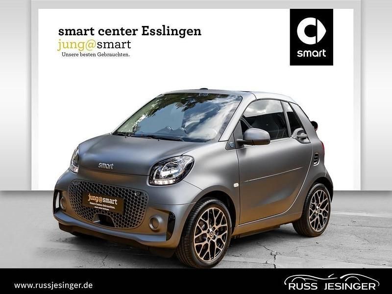Grau Gebraucht 2021 Smart ForTwo Electric Drive Pulse Cabrio | 14.480 € (Fairer Preis) - Bild 1/3