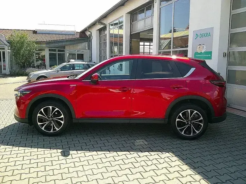 Gebraucht Mazda CX-5 Ad'Vantage 165 PS (121 kW) 2022 Magmarot metallic SUV