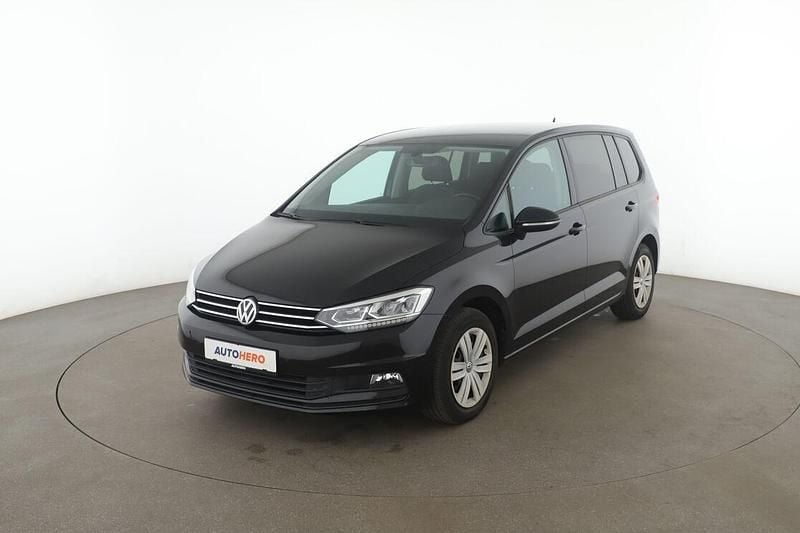 Schwarz Gebraucht 2018 VW Touran Trendline Van / Kleinbus | 18.850 € (Fairer Preis) - Bild 1/3