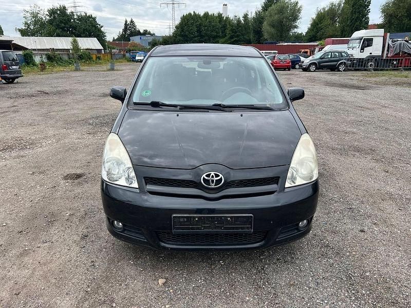 Schwarz Gebraucht 2005 Toyota Corolla Verso Sol Van / Kleinbus | 2.950 € (Superpreis) - Bild 1/4