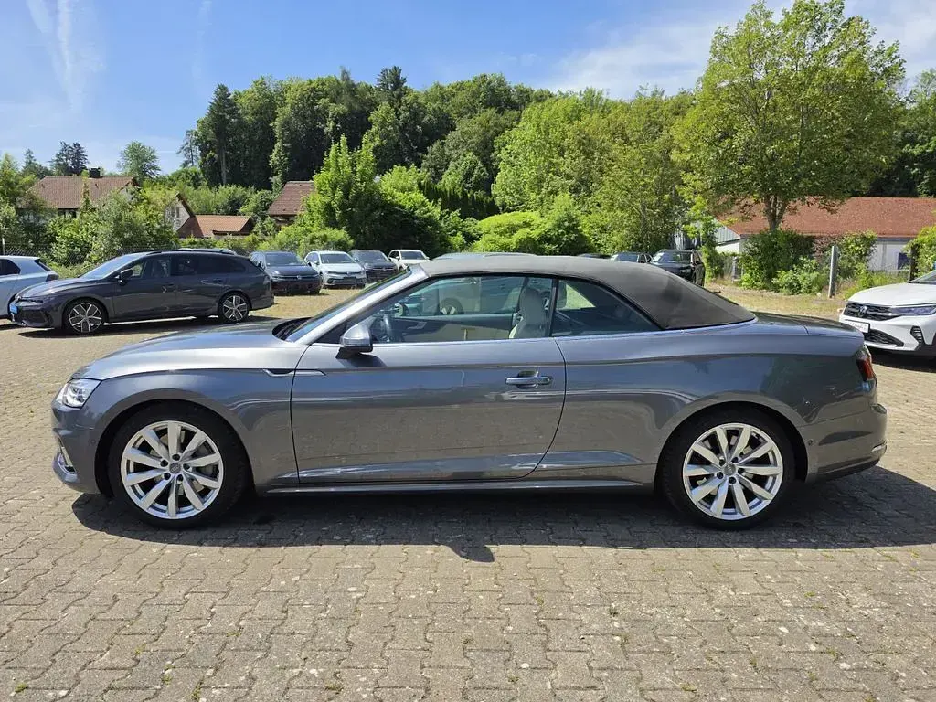 Gebraucht Audi A5 Cabriolet Design 252 PS (185 kW) 2018 Silber Cabrio