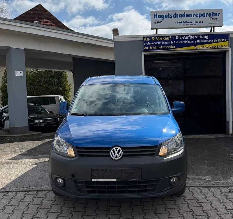 Gebraucht VW Caddy Maxi Trendline 110 PS (80 kW) 2011 Blau Van / Kleinbus