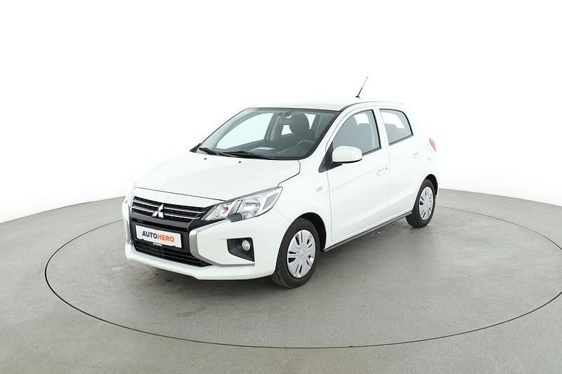 Weiß Gebraucht 2021 Mitsubishi Space Star Spirit Limousine | 10.790 € (Fairer Preis) - Bild 1/3