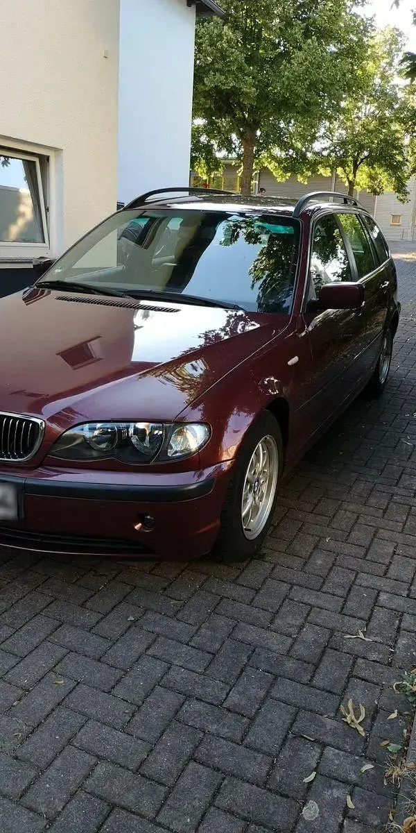 Gebraucht BMW 316 Exclusive 120 PS (88 kW) 2004 Rot Kombi