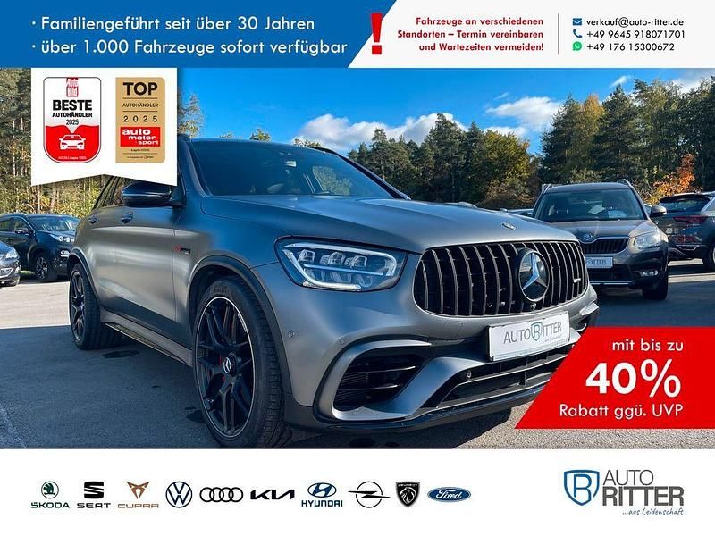 Selenitgrau magnolackierung Gebraucht 2022 Mercedes GLC63 AMG AMG SUV | 69.890 € (Superpreis) - Bild 1/4