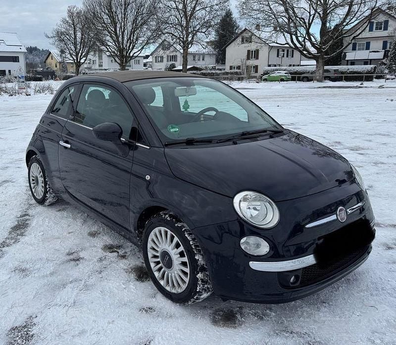 Gebraucht Fiat 500C Lounge 86 PS (63 kW) 2012 Blau Cabrio