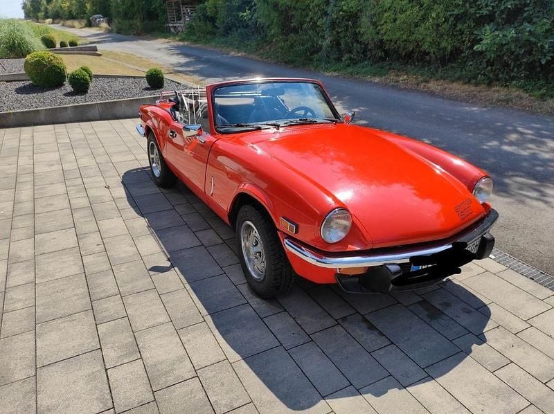 Orange Gebraucht 1979 Triumph Spitfire Cabrio | 11.990 € - Bild 1/4
