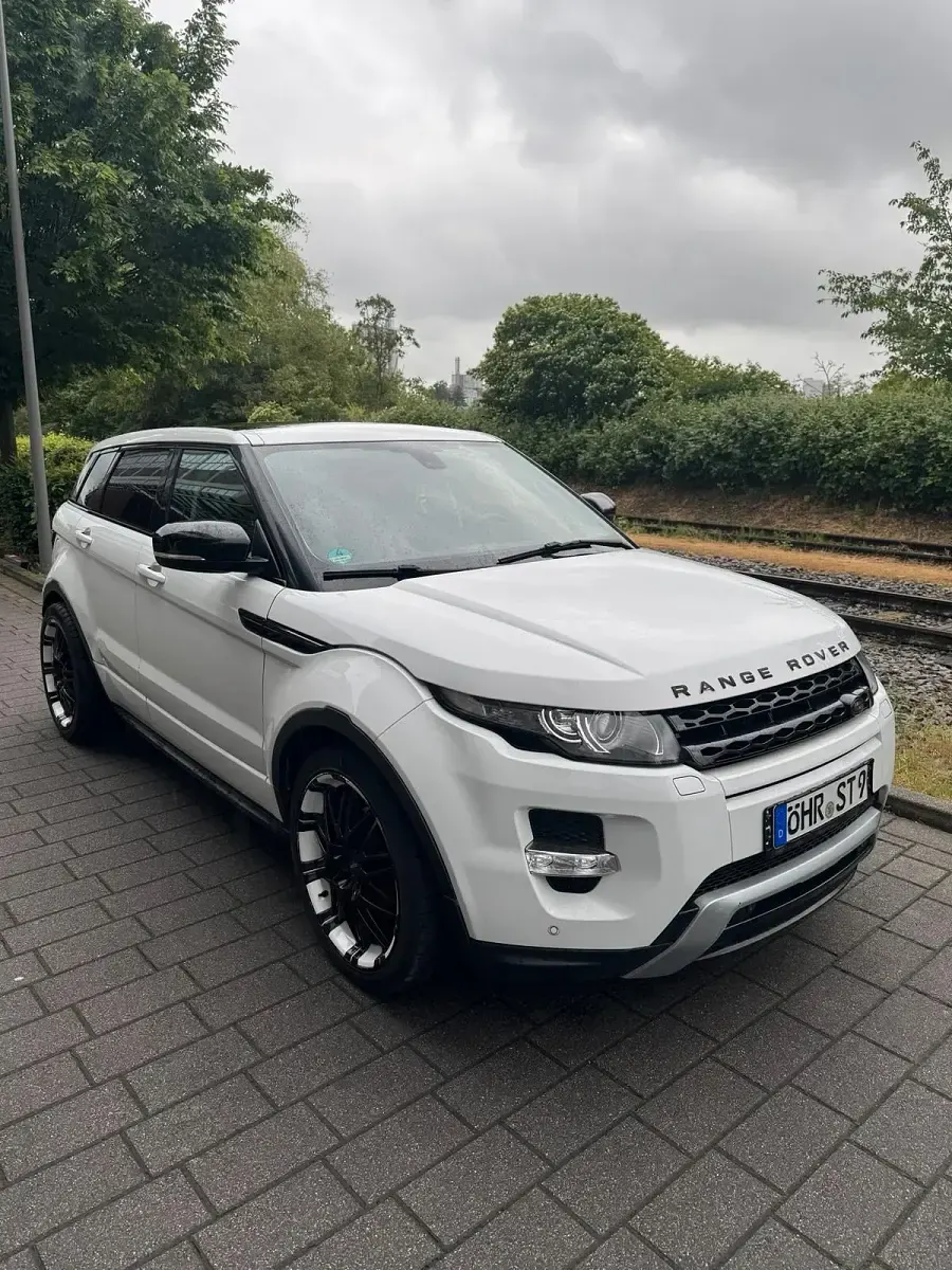 Brugt Land Rover Range Rover evoque 241 HK (177 kW) 2013 Hvid SUV