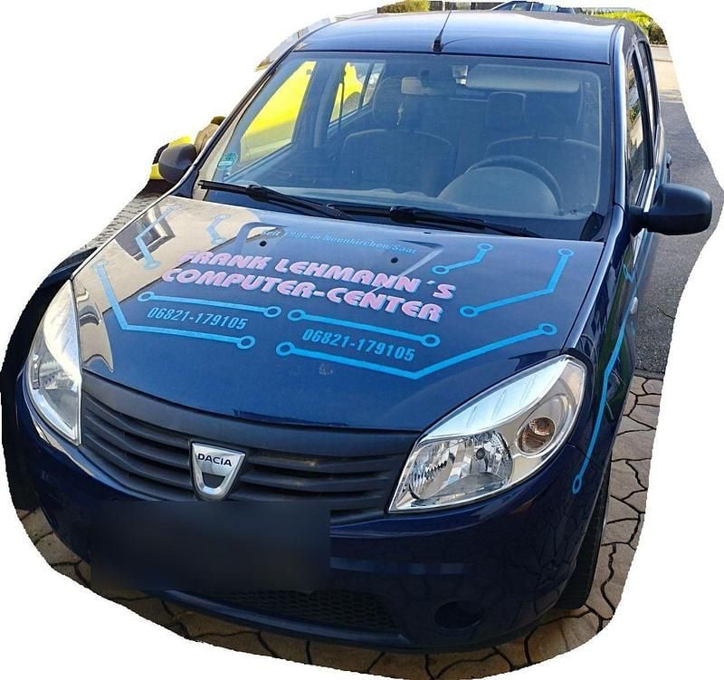 Gebraucht Dacia Sandero 75 PS (55 kW) 2012 Blau Kleinwagen