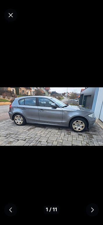 Gebraucht BMW 116 122 PS (89 kW) 2010 Grau Kleinwagen