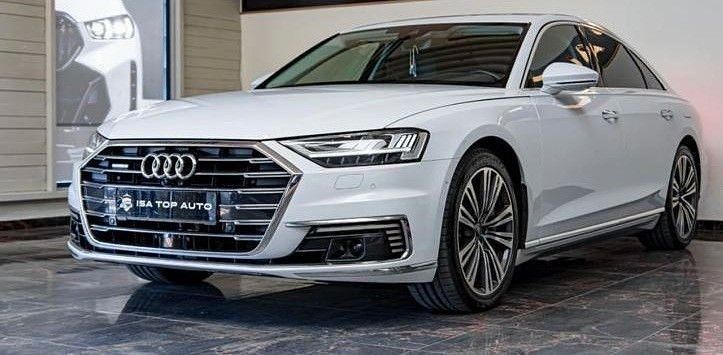 Weiß Gebraucht 2021 Audi A8 Limousine | 41.500 € (Superpreis) - Bild 1/4