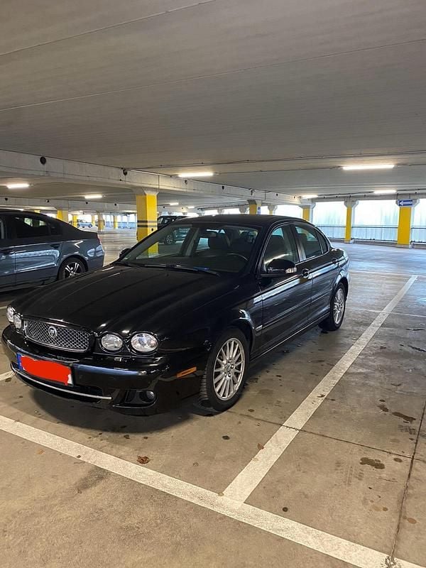 Schwarz Gebraucht 2008 Jaguar X-type Executive Limousine | 3.500 € (Guter Preis) - Bild 1/4