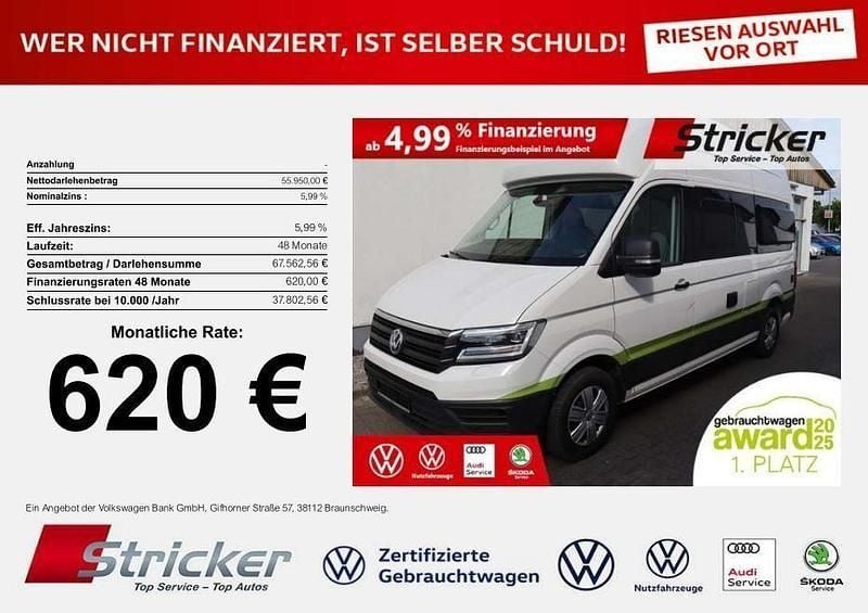 Candyweiß Gebraucht 2023 VW California California Van | 55.949 € (Superpreis) - Bild 1/4