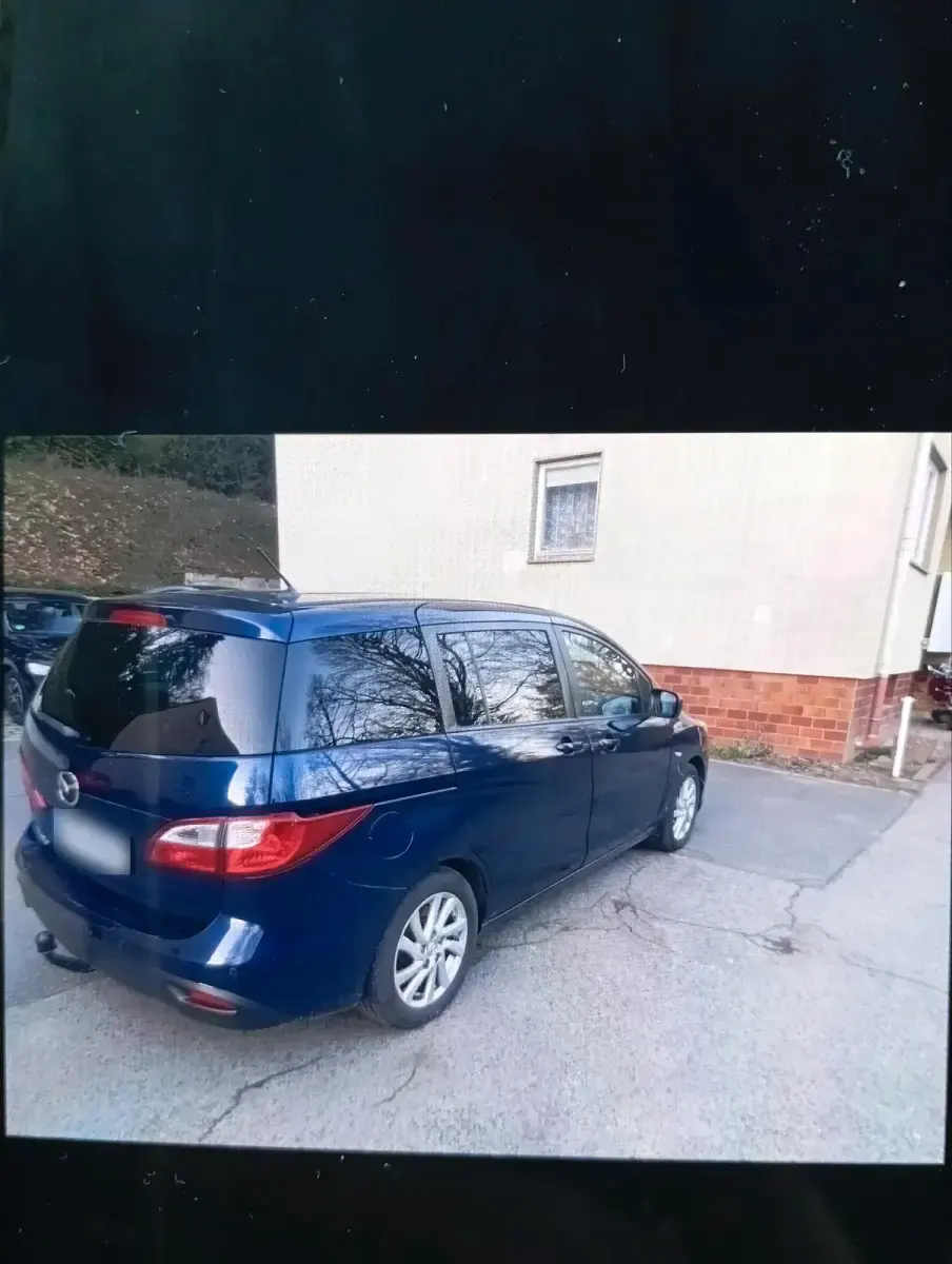 Gebraucht Mazda 5 115 PS (84 kW) 2011 Blau Van / Kleinbus
