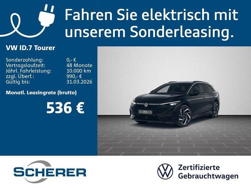Gebraucht VW ID.7 Pro 210 kW (286 PS) 2025 Grenadillschwarz metallic (metallic) Limousine