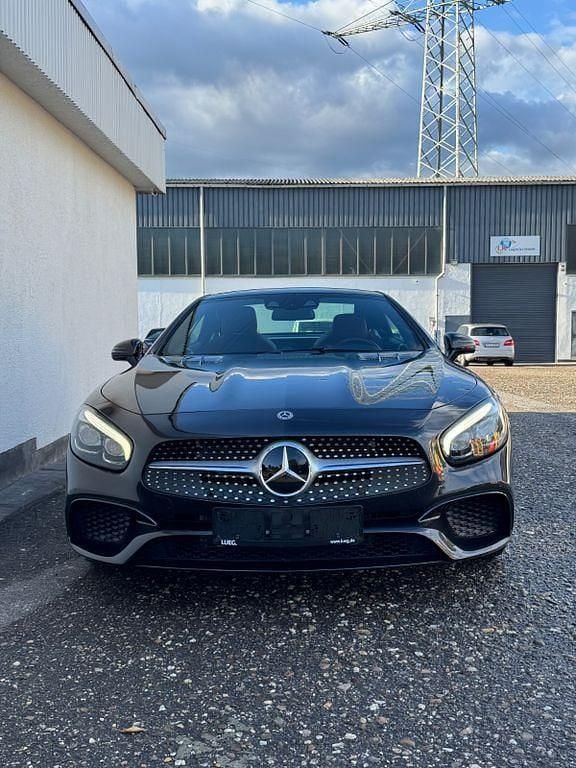Grau Gebraucht 2020 Mercedes SL400 Cabrio | 55.561 € - Bild 1/4