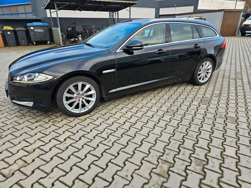 Schwarz Gebraucht 2014 Jaguar XF Sportbrake Kombi | 6.690 € (Fairer Preis) - Bild 1/4