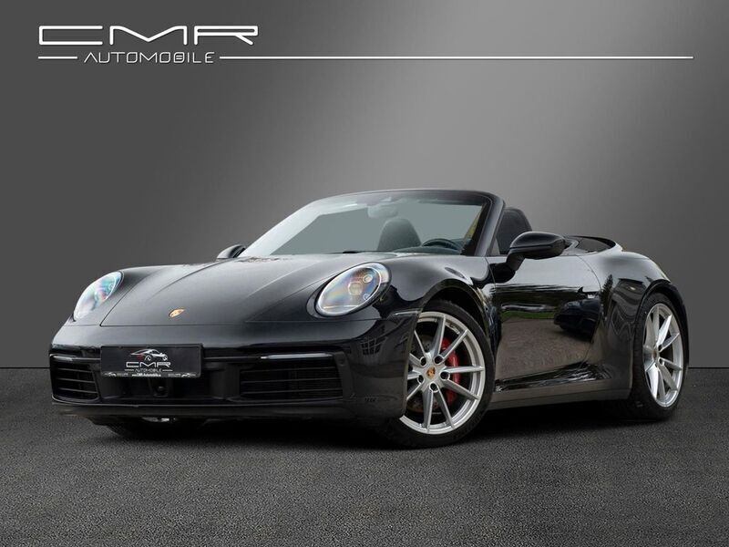 Tiefschwarzmetallic Gebraucht 2019 Porsche 911 Carrera 4S Cabriolet Cabrio | 102.795 € (Superpreis) - Bild 1/4