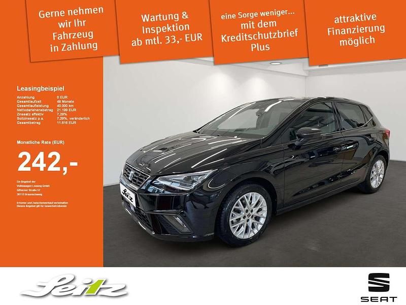 Mitternachtsschwarz Gebraucht 2024 Seat Ibiza FR Limousine | 18.799 € (Guter Preis) - Bild 1/3