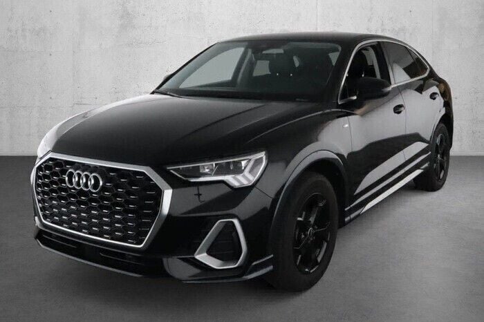 Mythosschwarz metallic Gebraucht 2024 Audi Q3 Sportback S-Line SUV | 40.820 € (Guter Preis) - Bild 1/4
