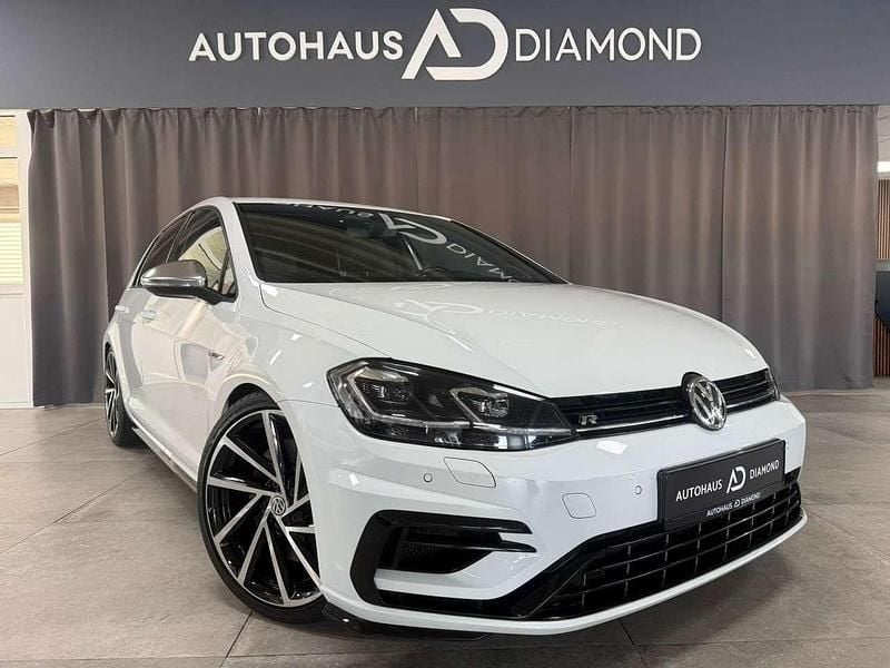 Pure white Gebraucht 2017 VW Golf R Limousine | 26.990 € (Fairer Preis) - Bild 1/4