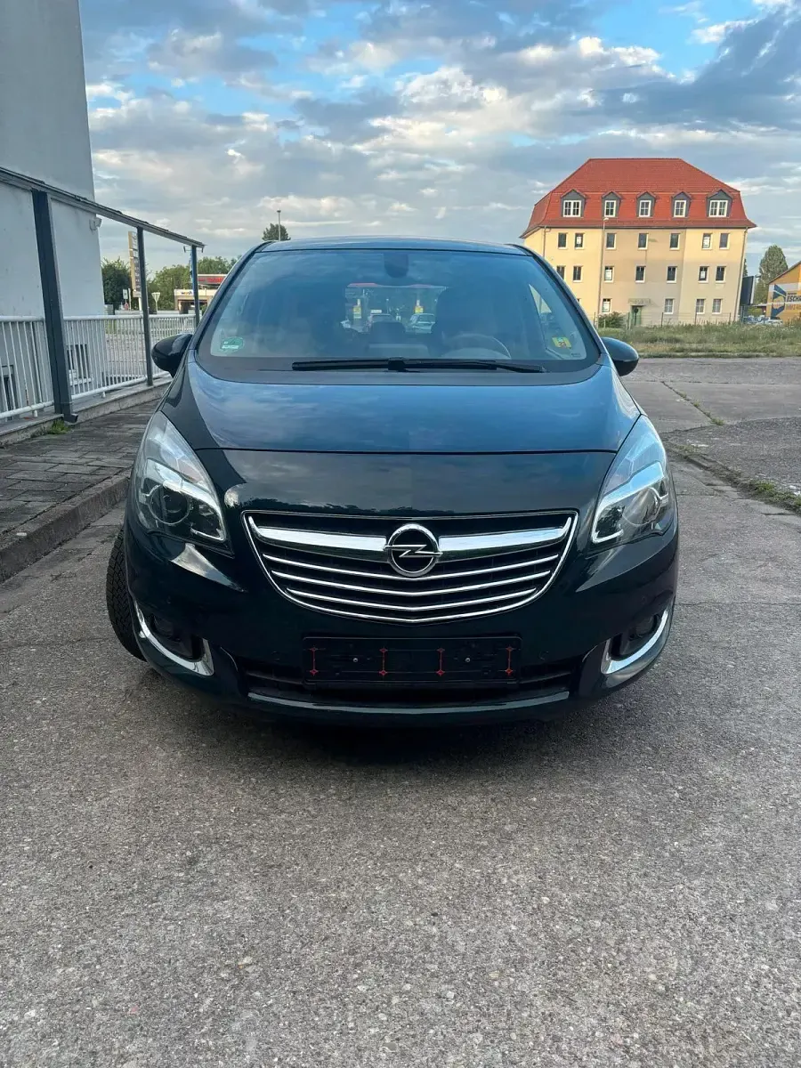 Gebraucht Opel Meriva 140 PS (102 kW) 2014 Grün Van / Kleinbus