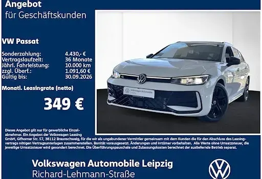 Neu VW Passat R-line 193 PS (141 kW) 2026 Weiß Kombi
