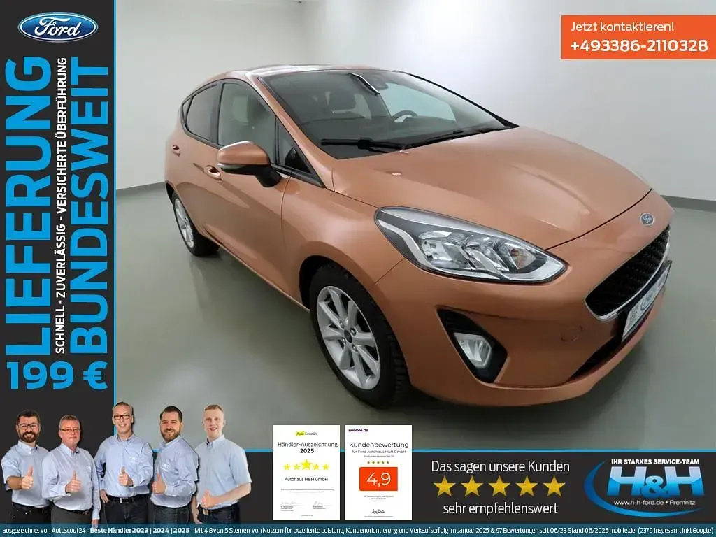 Używany Ford Fiesta Cool & Connect 86 KM (63 kW) 2017 Hatchback