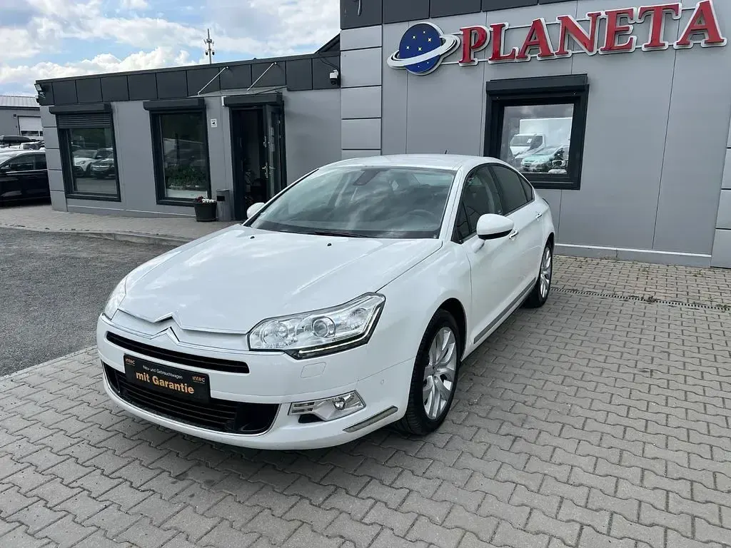 Gebraucht Citroën C5 Exclusive 163 PS (119 kW) 2011 Lack weiss banquise/deckende l Limousine