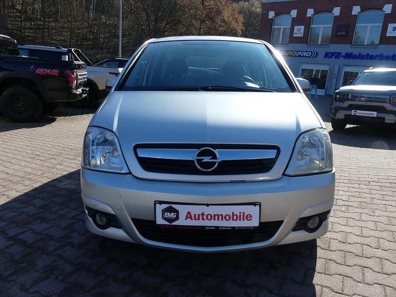 Gebraucht Opel Meriva 105 PS (77 kW) 2007 Silber Van / Kleinbus