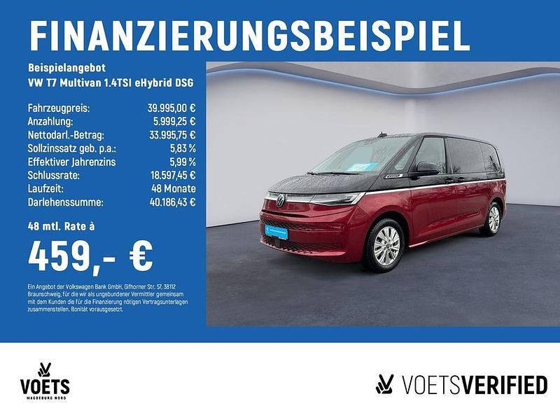Gebraucht VW Multivan Energetic 150 PS (110 kW) 2021 Rot Van