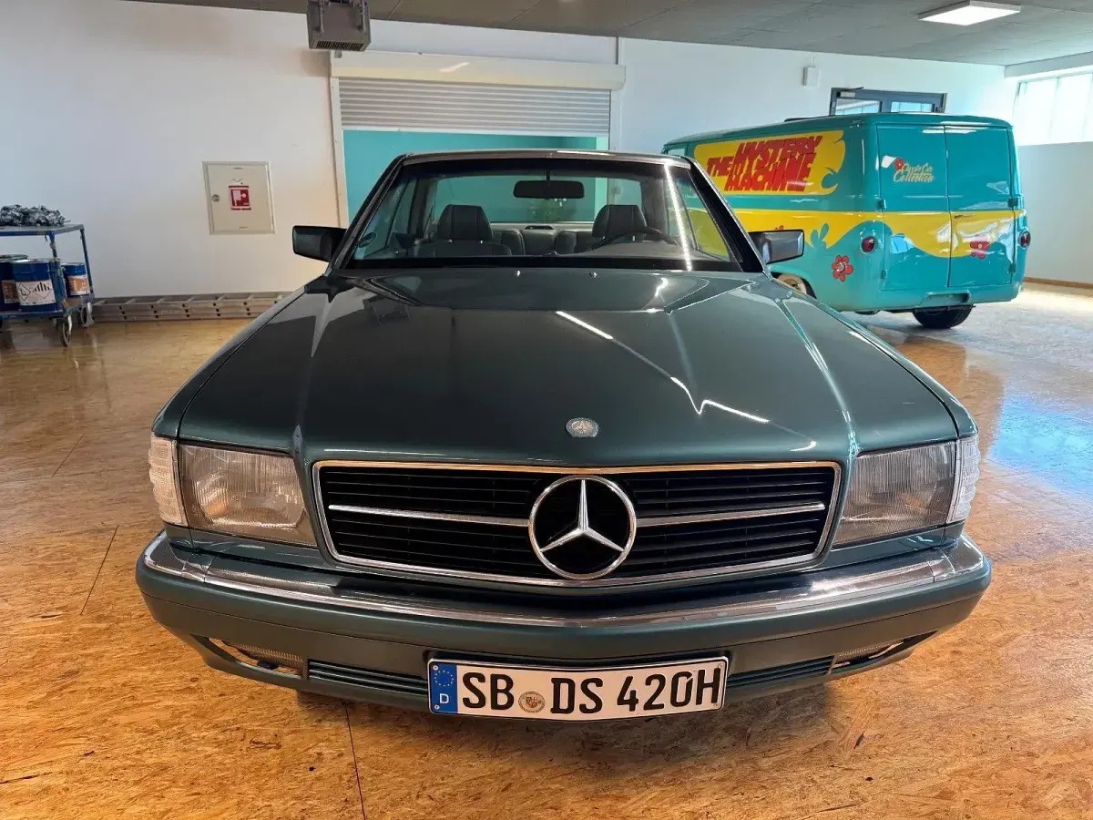 Gebraucht Mercedes 420 224 PS (164 kW) 1989 Blau Limousine