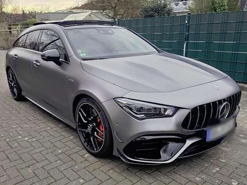 Grau Gebraucht 2021 Mercedes CLA45 AMG AMG Kombi | 44.500 € (Fairer Preis) - Bild 1/3