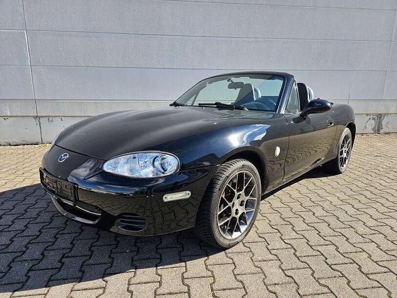 Gebraucht Mazda MX5 110 PS (80 kW) 2004 Brilliant black Cabrio