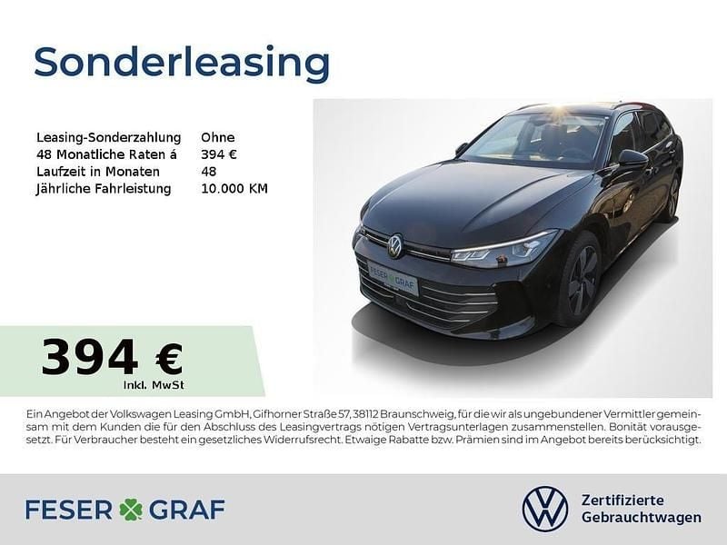 Schwarz Gebraucht 2025 VW Passat Business Kombi | 34.450 € (Guter Preis) - Bild 1/2