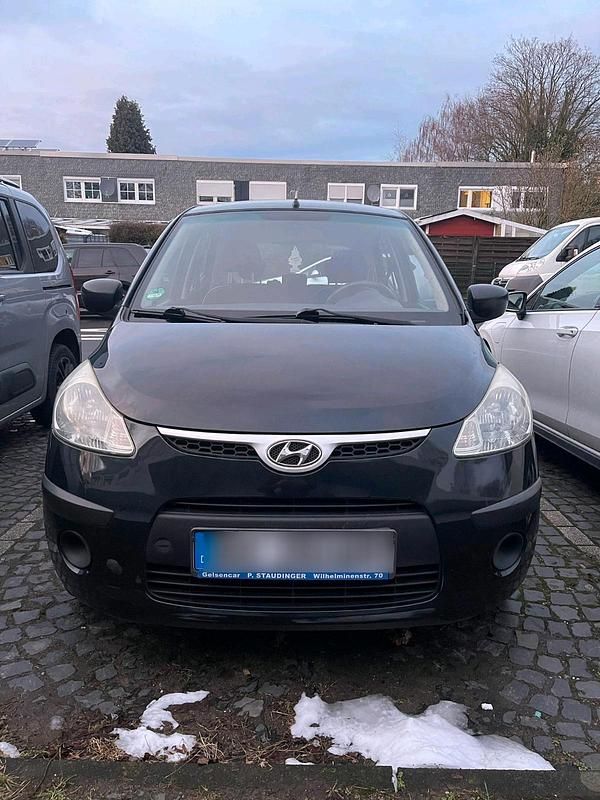 Gebraucht Hyundai i10 60 PS (44 kW) 2009 Schwarz Kleinwagen