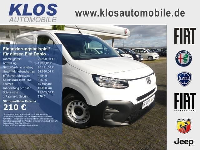 Weiß Gebraucht 2024 Fiat Doblò Van / Kleinbus | 21.990 € (Fairer Preis) - Bild 1/4