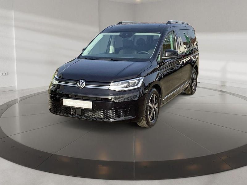 Neu VW Caddy Maxi Style 116 PS (85 kW) 2025 Schwarz (deep black perleffekt) Van / Kleinbus
