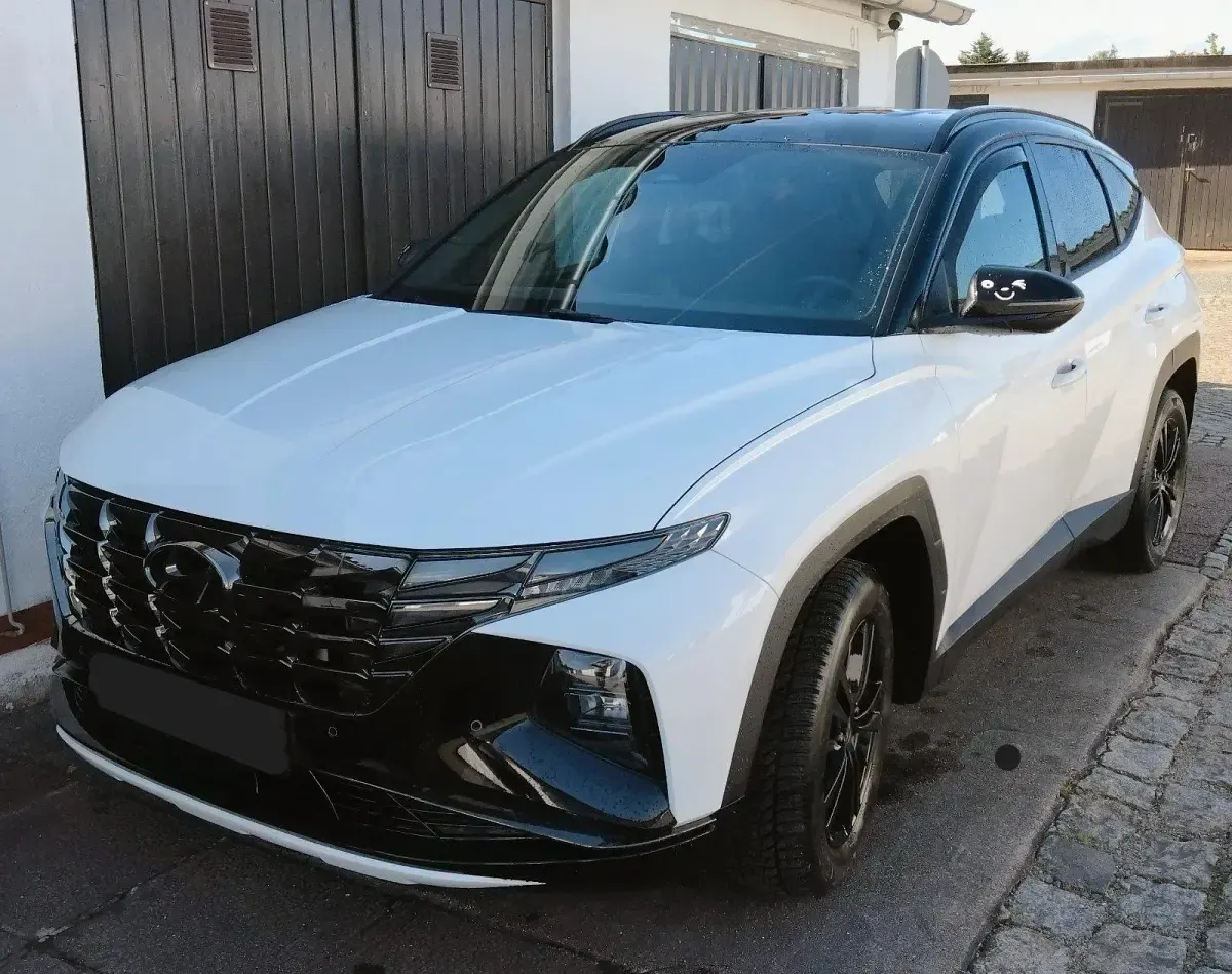 Gebraucht Hyundai Tucson Advantage 150 PS (110 kW) 2024 Weiß SUV