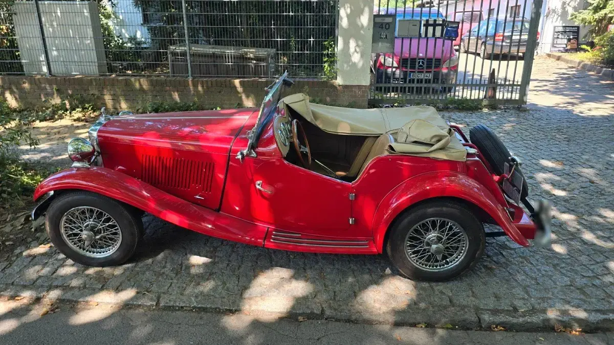 Gebraucht MG TD 57 PS (41 kW) 1952 Rot Cabrio