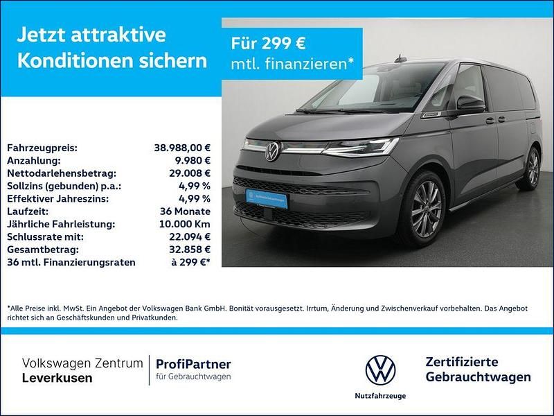 Gebraucht VW Multivan Energetic 218 PS (160 kW) 2022 Indiumgrau Van