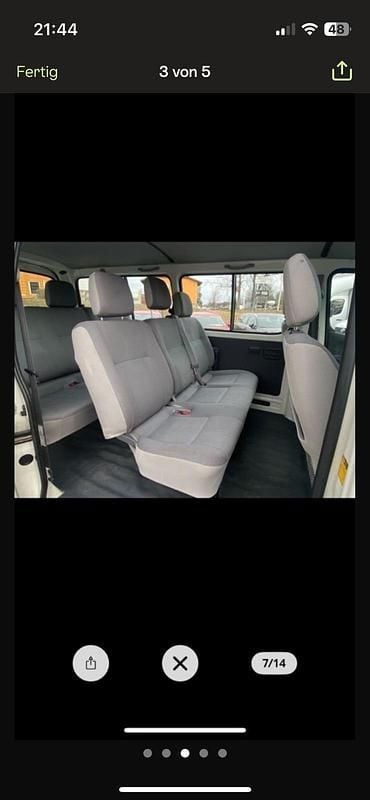 Gebraucht Toyota HiAce 117 PS (86 kW) 2008 Weiß Van / Kleinbus